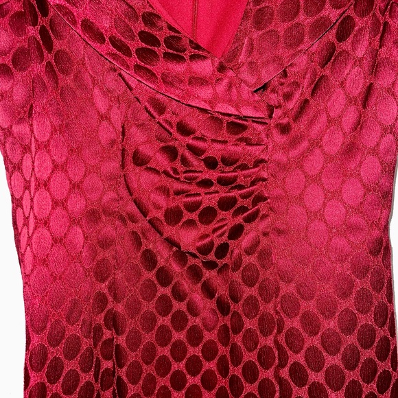 Alexander McQueen Red Sleeveless Dress - Picture 4 of 4